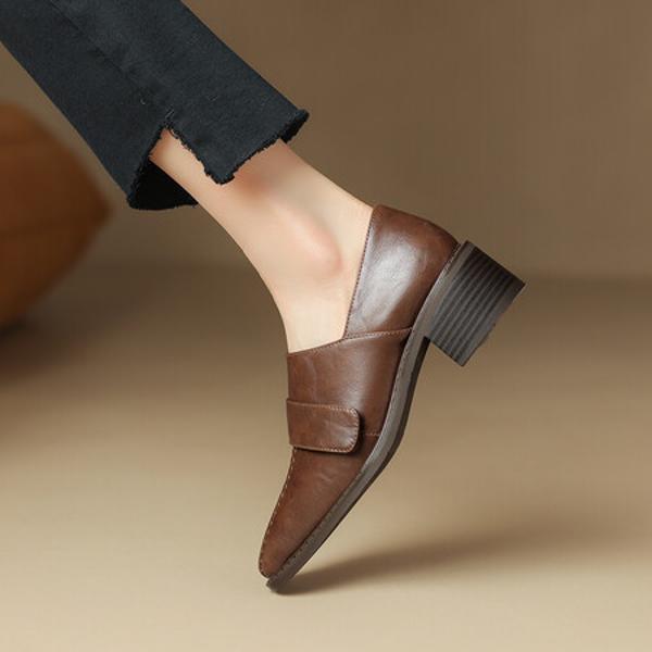 Handcrafted Luxury Leather Women’s Shoes with Exquisite Craftsmanship(Easn20181370)