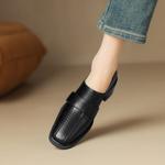 Handcrafted Luxury Leather Women’s Shoes with Exquisite Craftsmanship(Easn20181370)