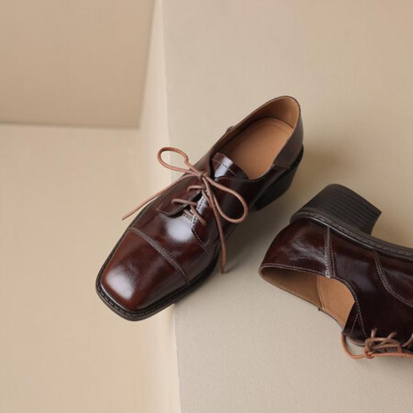 Exquisite Handmade Leather Shoes for Elegant Women(Easn20181376)