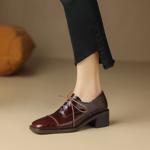 Exquisite Handmade Leather Shoes for Elegant Women(Easn20181376)