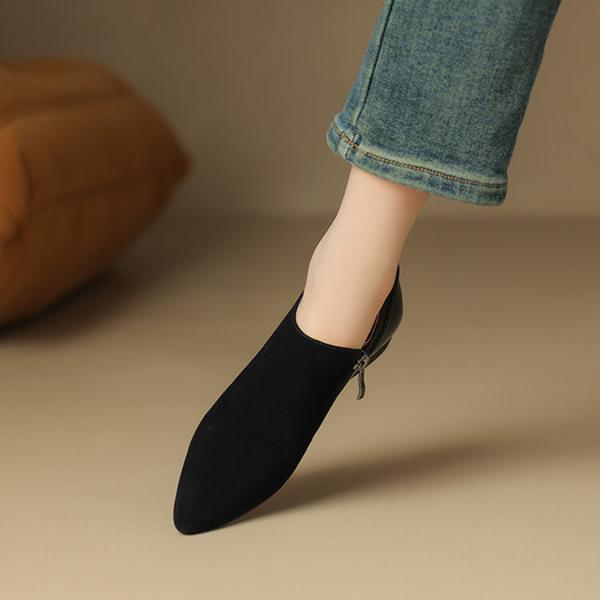 Luxurious Handmade Leather Women’s Shoes: A Craft of Elegance and Quality(Easn20181385)