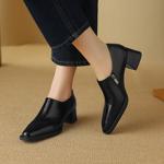 Handcrafted Leather Women's Shoes: Luxurious Elegance(Easn20181502)