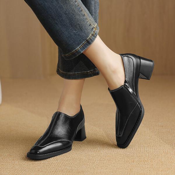 Handcrafted Luxury Leather Women’s Shoes: Elegance Redefined(Easn20181505)