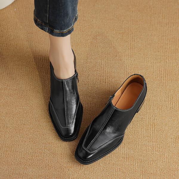 Handcrafted Luxury Leather Women’s Shoes: Elegance Redefined(Easn20181505)