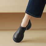 Elegant Handcrafted Leather Women's Shoes: Luxury Quality and Craftsmanship(Easn20181506)