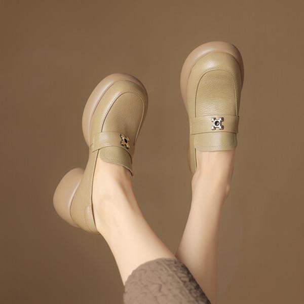 Handcrafted Premium Leather Women's Shoes: Timeless Elegance and Luxury(Easn20181275-1)