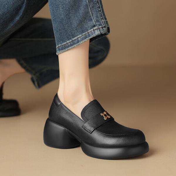 Handcrafted Premium Leather Women's Shoes: Timeless Elegance and Luxury(Easn20181275-1)