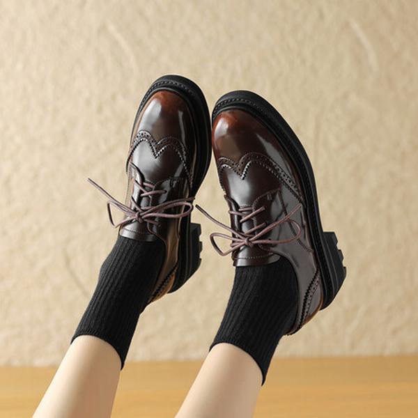 Handcrafted Luxury Leather Shoes for Elegant Women(Easn20181520)