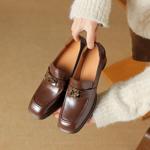 Elegant Handmade Leather Women's Shoes: Artisanal Luxury(Easn20181523)