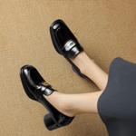 Elegant Handmade Leather Women's Shoes: Artisanal Luxury(Easn20181523)