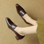 Handcrafted Leather Women's Shoes: Luxury & Elegance(Easn20181529)