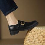 Exquisite Handmade Leather Women's Shoes for Luxurious Elegance(Easn20181539)