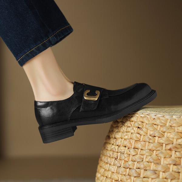 Exquisite Handmade Leather Women's Shoes for Luxurious Elegance(Easn20181539)