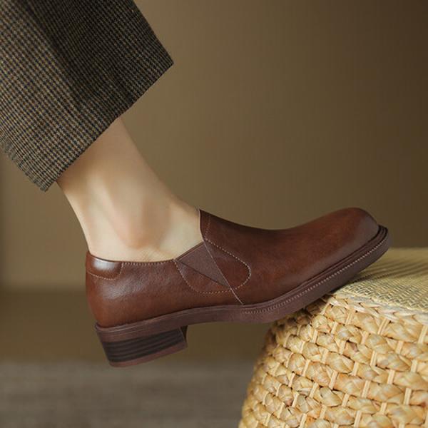 Handcrafted Luxury Leather Women's Shoes: Elegance in Every Detail(Easn20181538)