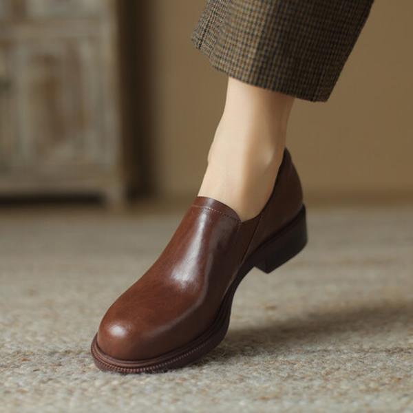 Handcrafted Luxury Leather Women's Shoes: Elegance in Every Detail(Easn20181538)