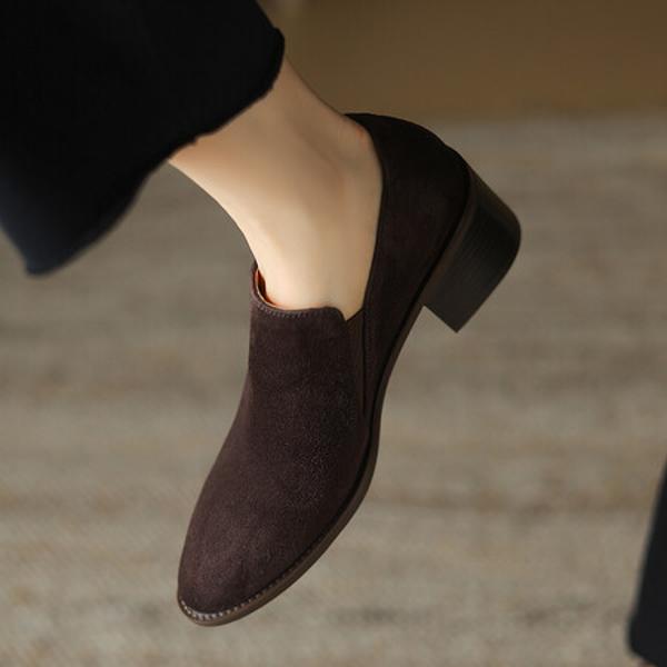 Handcrafted Luxury Genuine Leather Women's Shoes: Elegant Artistry Redefined(Easn20181550)