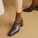 Handcrafted Luxurious Genuine Leather Women's Shoes for the Elegant You(Easn20181398)