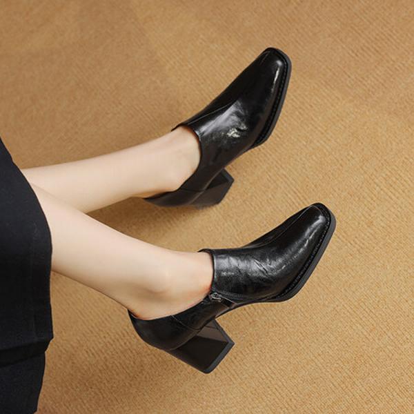 Luxury Handmade Leather Women's Shoes: Exquisite Craftsmanship & Elegance(Easn20181397)