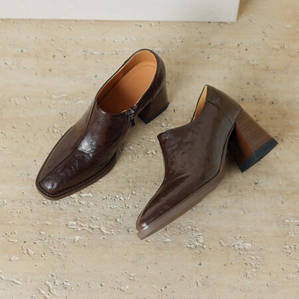 Luxury Handmade Leather Women's Shoes: Exquisite Craftsmanship & Elegance(Easn20181397)