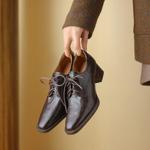 Luxurious Handcrafted Leather Women's Shoes with Exquisite Craftsmanship(Easn20181396)