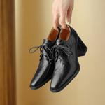 Exquisite Handcrafted Leather Women’s Shoes: Luxurious Elegance(Easn20181395)