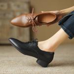 Exquisite Handcrafted Leather Women's Shoes: Timeless Elegance & Luxury(Easn20181558)