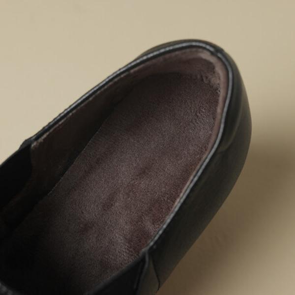 Luxurious Handcrafted Leather Women's Shoes: Elegant Craftsmanship(Easn20181557)