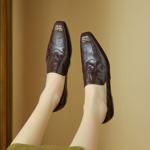 Handcrafted Leather Women's Shoes: Luxury & Elegance(Easn20181529)