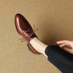 Handcrafted Leather Women's Shoes: Luxurious Elegance & Quality(Easn20181533)