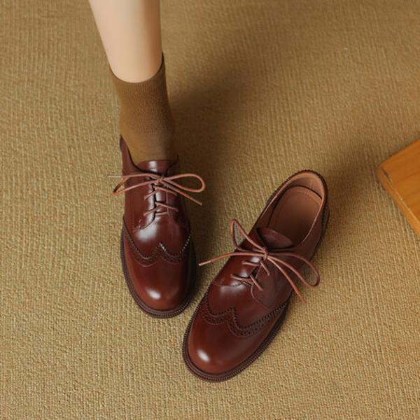 Handcrafted Luxury Leather Women's Shoes - Elegance Redefined(Easn20181537)