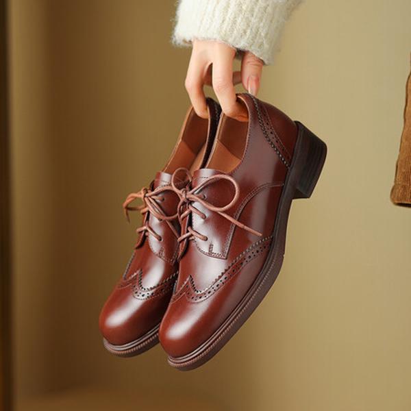 Handcrafted Luxury Leather Women's Shoes - Elegance Redefined(Easn20181537)