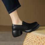 Exquisite Handcrafted Genuine Leather Women's Shoes: Luxurious Elegance Redefined(Easn20181580)