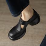 Elevate Your Style with Luxurious Handmade Leather Women’s Shoes(Easn20181582)