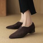 Elegant Handcrafted Leather Women's Shoes - Luxury & Quality Craftsmanship(Easn20181570)