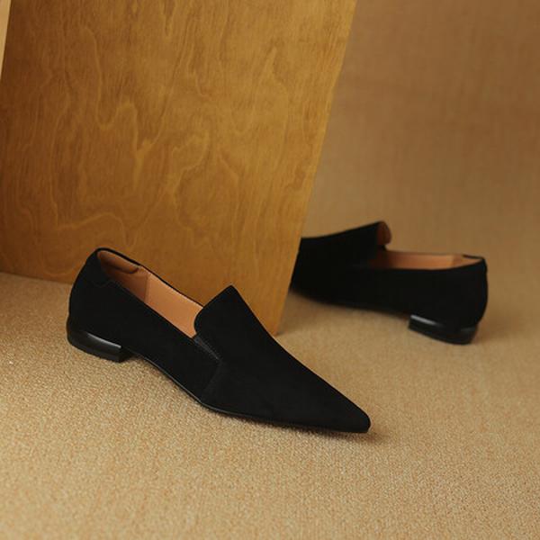 Exquisite Handcrafted Genuine Leather Women's Shoes for Elegant Luxury(Easn20181585)