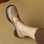 Handcrafted Luxury Leather Women's Shoes: Exquisite Quality & Elegance(Easn20181566)