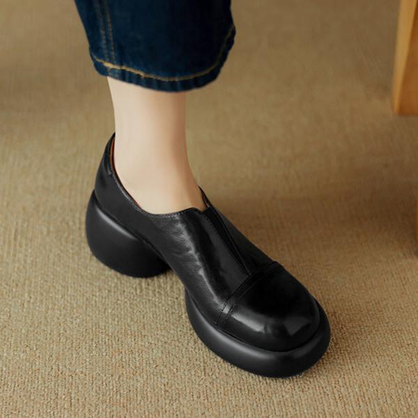 Exquisite Handmade Leather Women's Shoes: Elevate Your Elegance with Luxury Craftsmanship(Easn20181583)