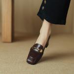 Handcrafted Luxury Leather Women's Shoes, Elegant Quality(Easn20181597)