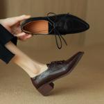Luxury Handmade Leather Women's Shoes: Elegance Redefined(Easn20181592)