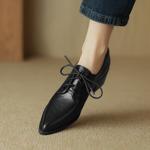 Luxury Handmade Leather Women's Shoes: Elegance Redefined(Easn20181592)