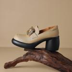 Handcrafted Leather Women's Shoes: Luxurious Elegance & Superior Craftsmanship(Easn20181598)