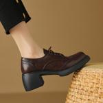 Exquisite Handmade Genuine Leather Women's Shoes: A Touch of Luxury and Elegance(Easn20181612)