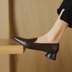 Handcrafted Luxury Genuine Leather Women's Shoes: Elegance in Every Stitch(Easn20181607)