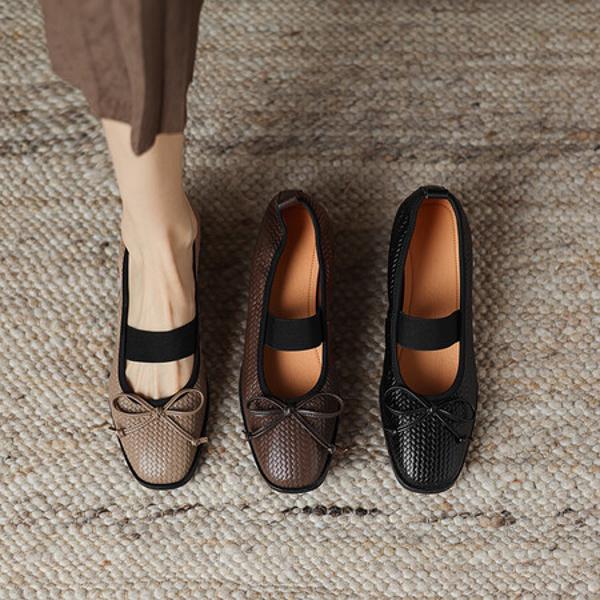 Exquisite Handmade Leather Women's Shoes: Elegance Meets Luxury Craftsmanship(Easn20181813)