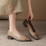 Luxury Handcrafted Genuine Leather Women's Shoes: Elegance Redefined(Easn20181822)