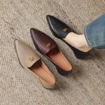 Handcrafted Leather Women's Shoes: Luxurious Elegance & Craftsmanship(Easn20181825)