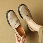 Elegant Handcrafted Genuine Leather Women's Shoes(Easn20181562)