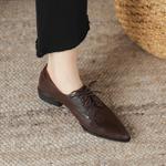 Luxury Handcrafted Leather Women’s Shoes Elegance(Easn20181828)