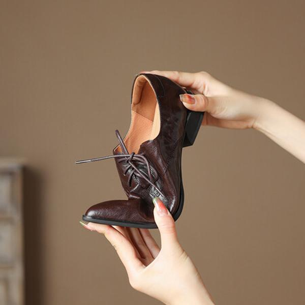 Luxury Handcrafted Leather Women’s Shoes Elegance(Easn20181828)