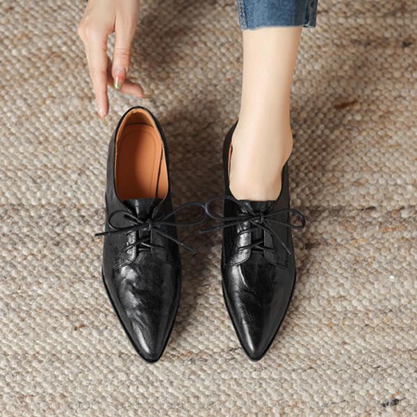 Luxury Handcrafted Leather Women’s Shoes Elegance(Easn20181828)